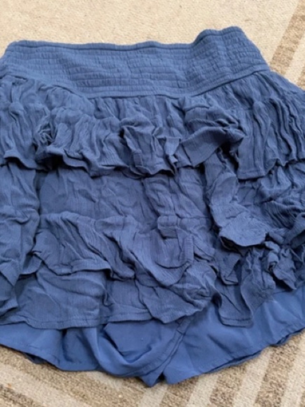 Hollister Ultra High-Rise Tiered Ruffle Skort - Size Medium